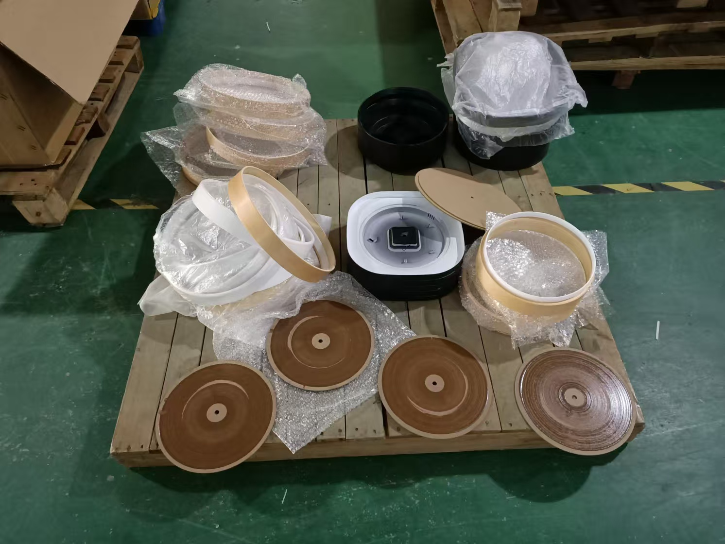 We Are Preparing Samples for an Exhibition